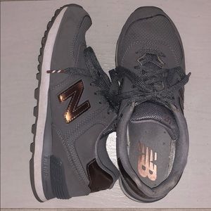 😻New Balance 574 Varsity Sport Gray/Bronze😻
